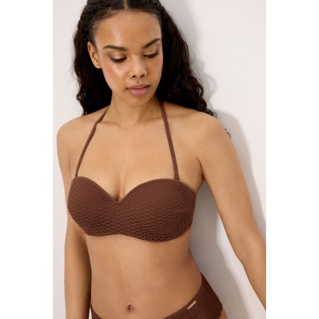 TOP BIKINI YSABEL MORA BANDEAU COPA C